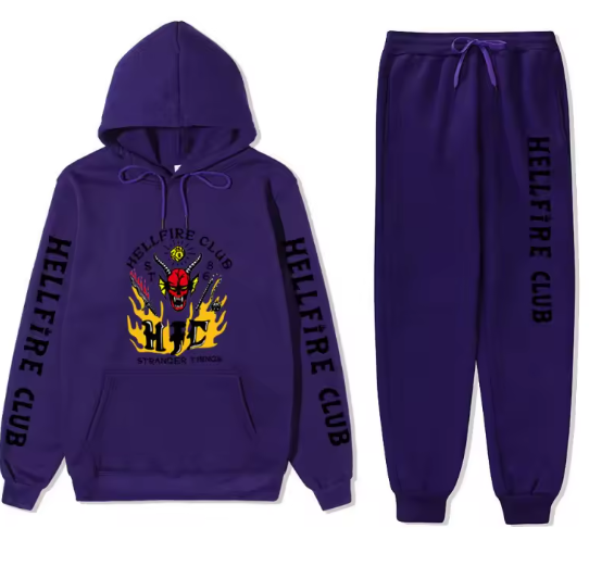 Ensemble Hellfire Club – Hoodie & Jogging | Fan-art Geek Streetwear