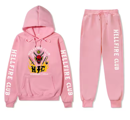 Ensemble Hellfire Club – Hoodie & Jogging | Fan-art Geek Streetwear